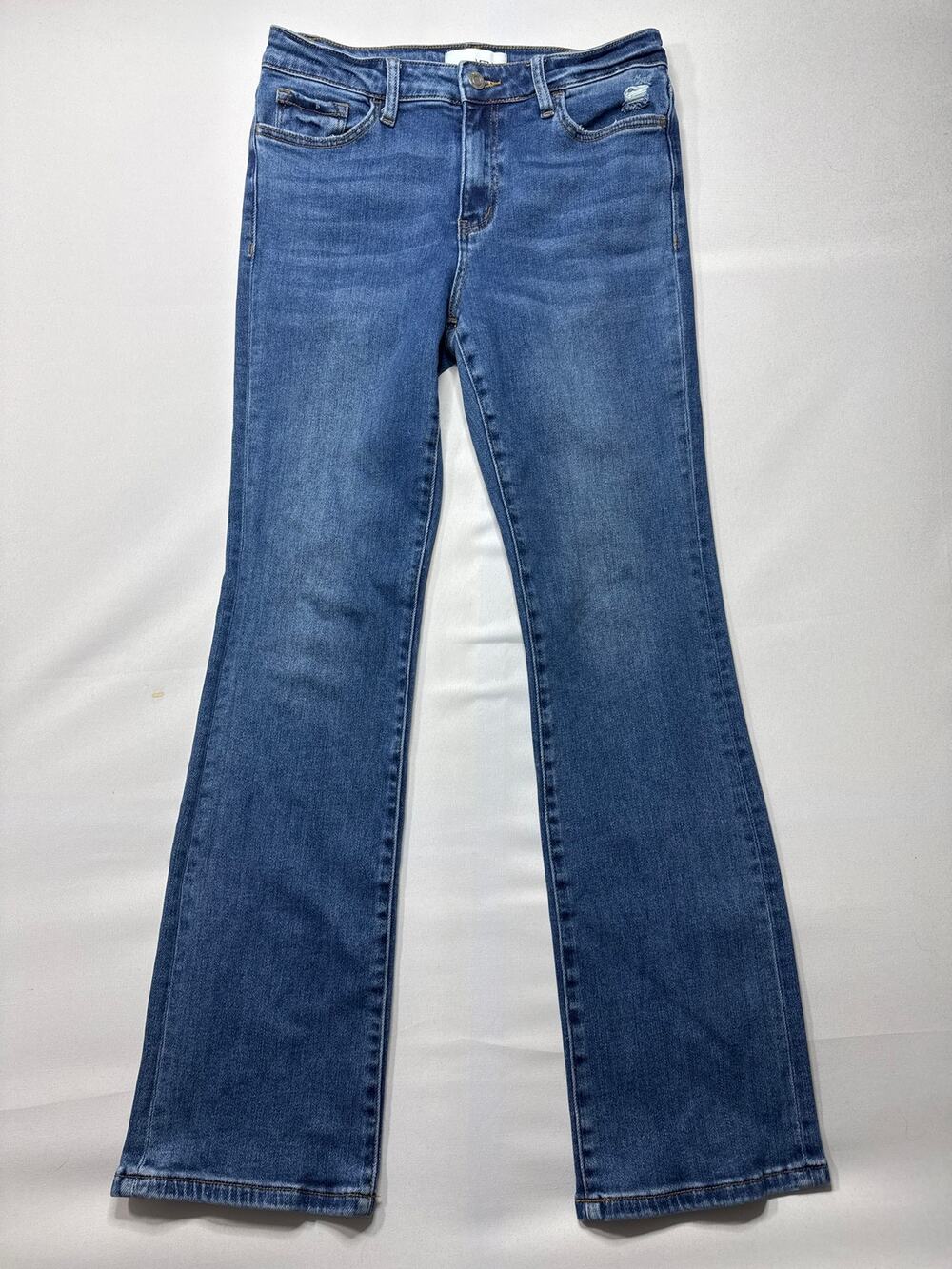Vervet Women's Bootcut Blue Stretch Jeans - Size‎ Tag Missing (29x30.5)